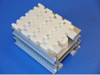 Modu Aluminium Plastic Chain Conveyors ML2